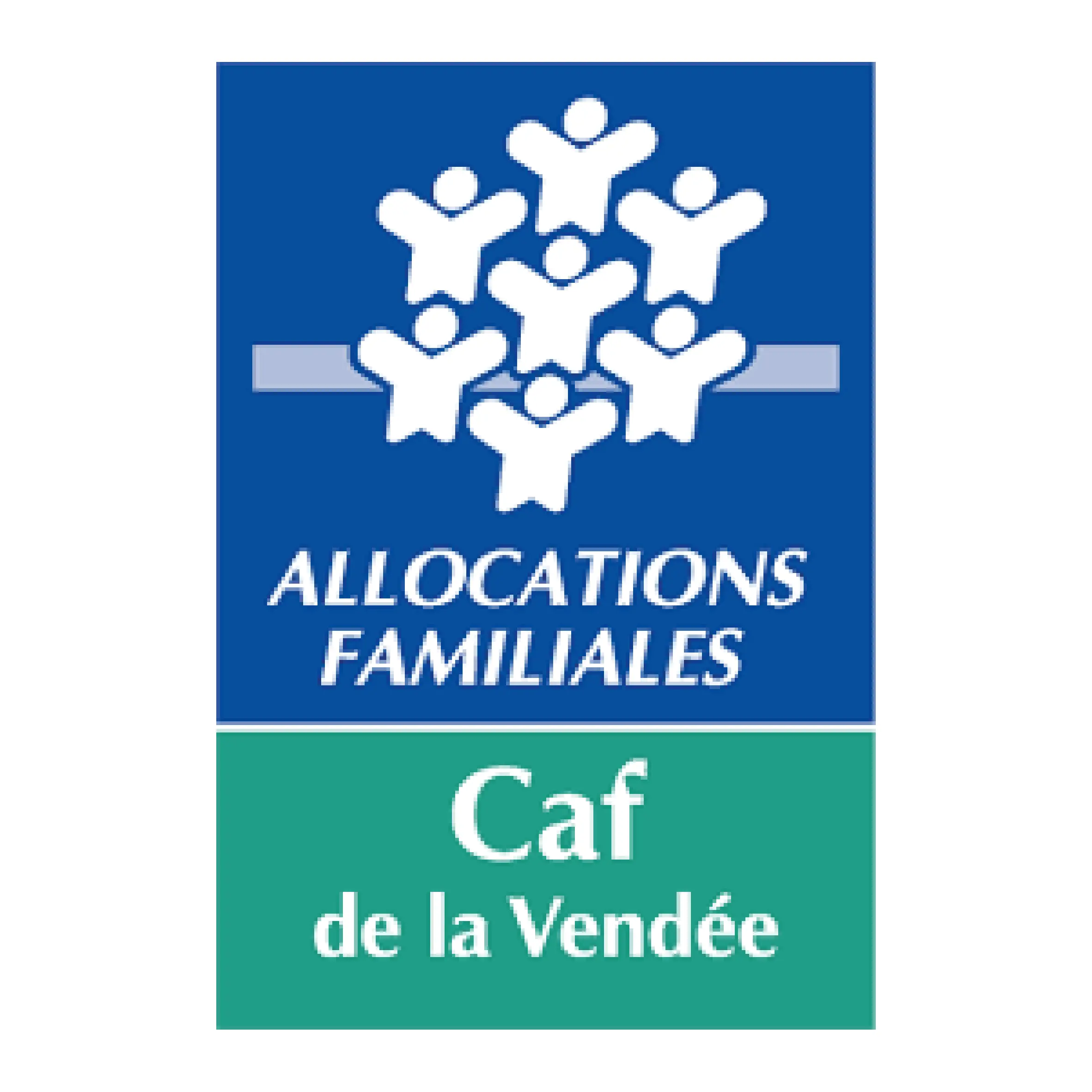 Logo Caf Vendee Financeurs Mediation 49